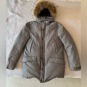 Loro Piana for SHIPS Japan Hooded Wool Parka with Goose Down Lining